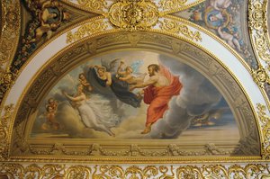 Jupiter met Cupido en Venus door Matthew Cotes Wyatt